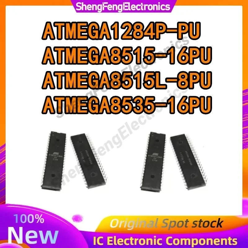 

ATMEGA1284P-PU ATMEGA8515-16PU ATMEGA8515L-8PU ATMEGA8535-16PU ATMEGA1284P ATMEGA8515 ATMEGA IC MCU Chip DIP-40 in Stock