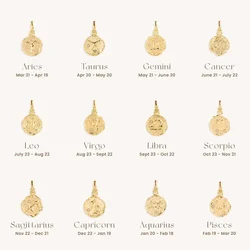 Stainless Steel Classics 12 Constellation Necklace Gold Plated Metal Geometric Circle Choker Punk Vintage Collar Jewelry Gifts