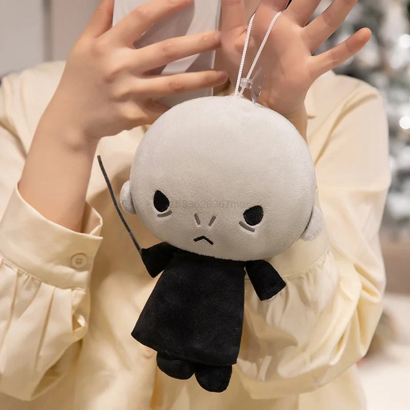 Peluche da Collezione 12cm Harry Potter: Ron, Dumbledore, Hagrid, Malfoy, Lord Voldemort - Ciondolo per Borsa Anime, Regalo