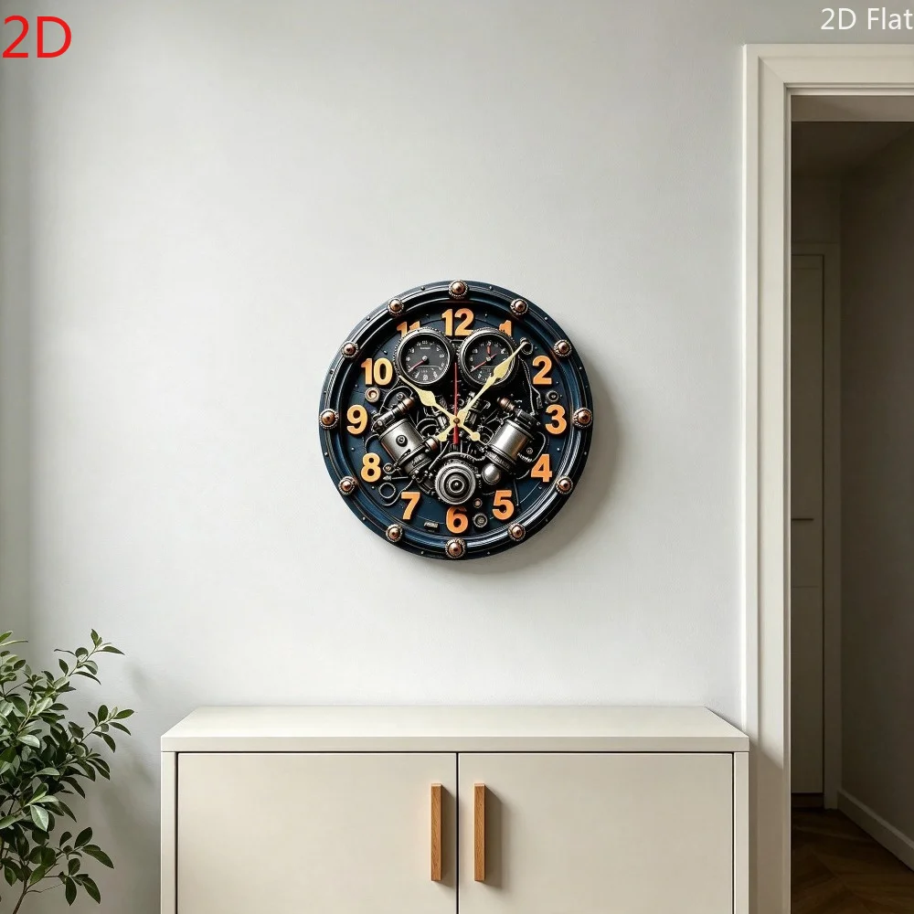 Modern Aluminum Wall Art 12x16 Inch Waterproof Durable Decor For Living Room Office Study Bedroom Home