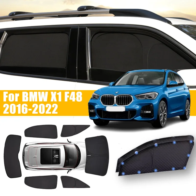 

Anti-UV Car Window Foldable Sunshade For BMW X1 F48 2016-2022 2017 2018 2019 2020 2021 Car Sun Sunscreen Full Cover Accessories