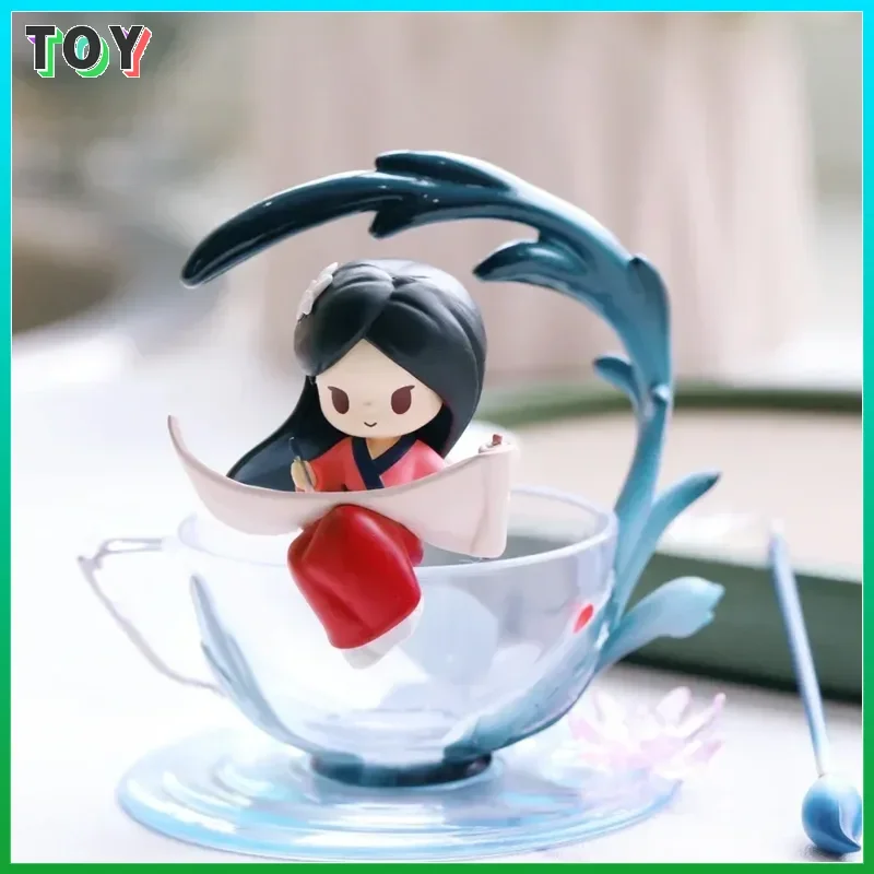 

Фигурка принцессы Диснея D-Baby, кукла Жасмин Белль, Белоснежка, Аврора, Ариэль, коллекционные игрушки для девочек, подарки для детей