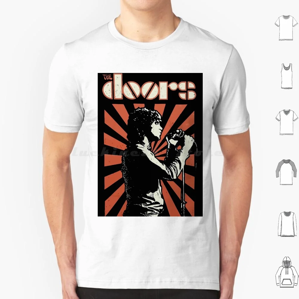 Camiseta para hombre, mujer y niño, prenda de vestir, con diseño divertido, música, Jim, Travis Band Doors, 6Xl