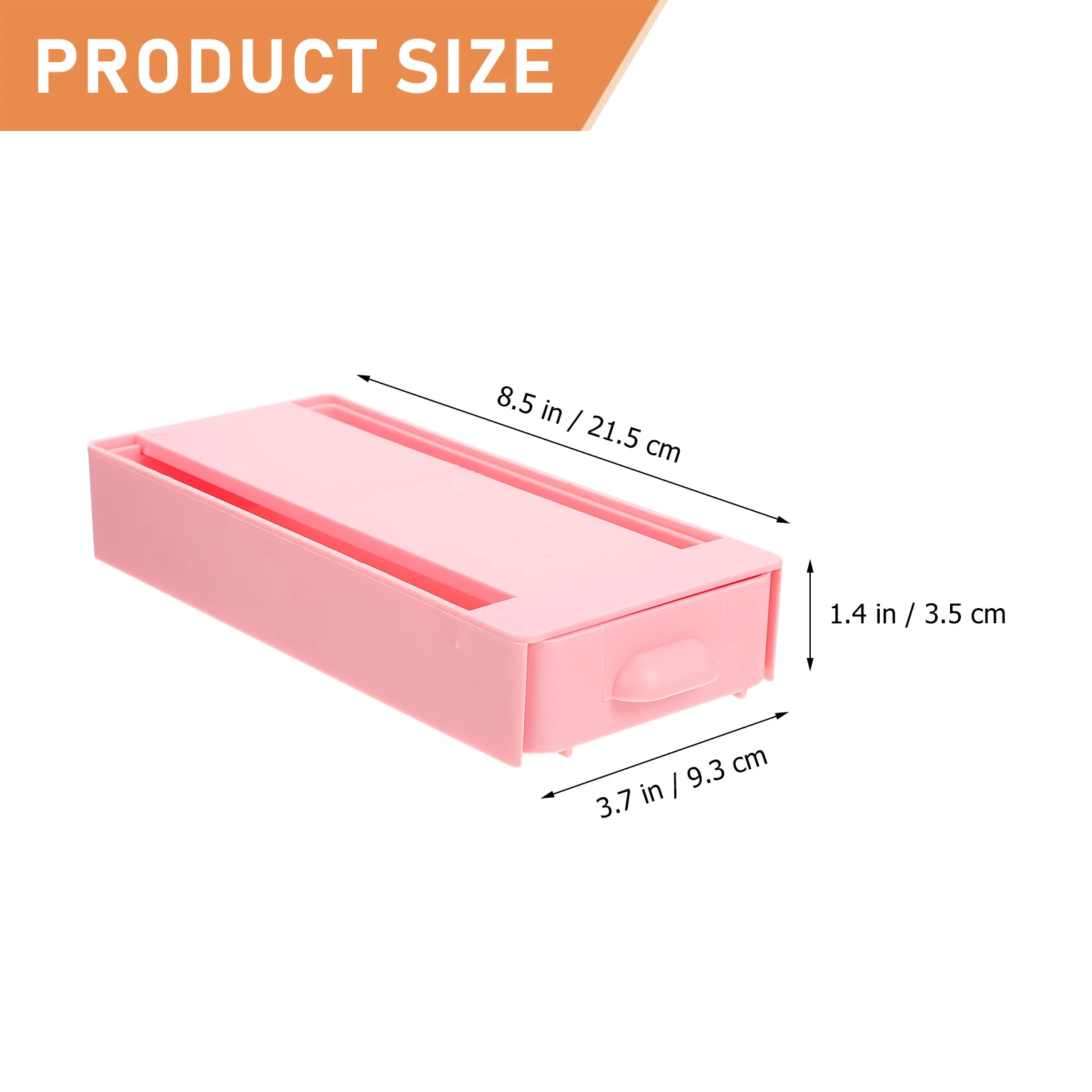 

2pcs Under Desk Drawer Box Table Bottom Organizer Punch-Free Hidden Storage Adhesive Sundries Holder Multi-Function Stationery