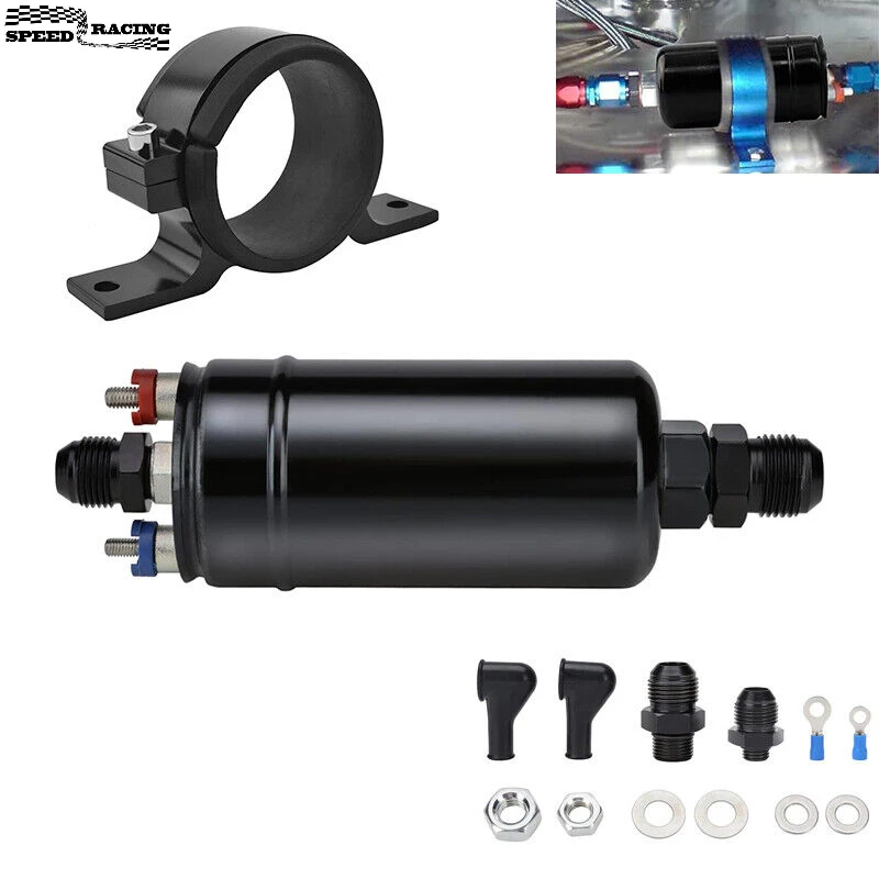 

Universal External Inline Electric High Pressure Fuel Pump E85 0580254044 Black