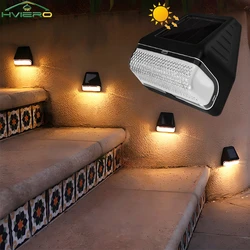 Home LED Solar Wall Lamp Road Light Induction Outdoor IP65 Rainproof Courtyard Garden Decoration Staircase Night Lighting Bright