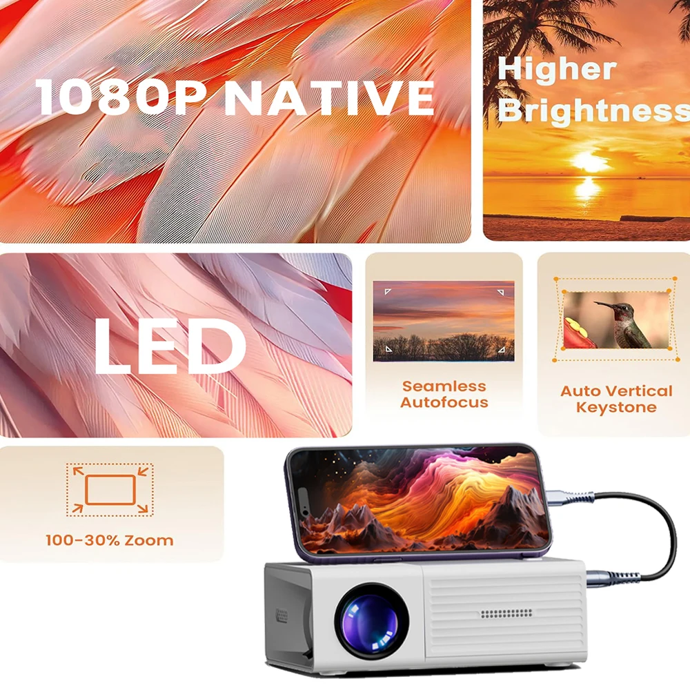 Z1 Mini Projector 1…