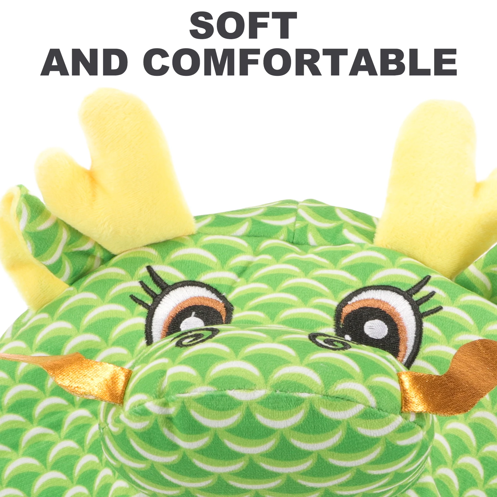 

Headset Cute Dragon Hat Cartoon Costume Caps Party Selfie Headwear Soft Comfortable No Deformation Suitable Adults