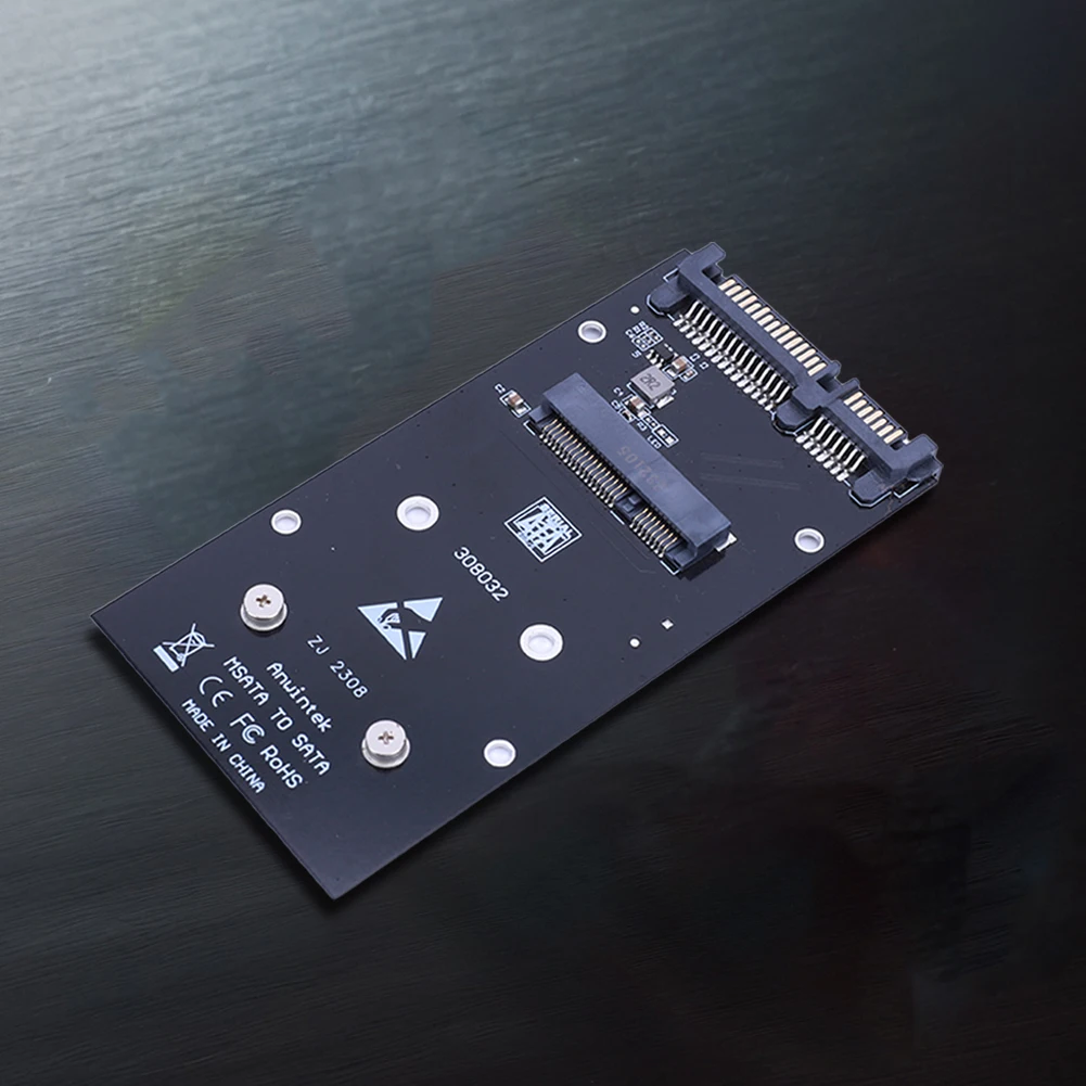 قرص صلب مع حافظة ، MSATA SSD إلى ، محول SATA III ، SATA-، 22Pin