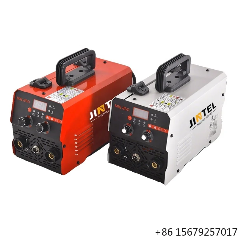 On Sale MIG-250 Gasless Mig Welding Machine 250amp 400 Amp 500 Amp Flux Cored Mig TIG Mma 3-in-1 Arc Welders Soldador 110V 220V