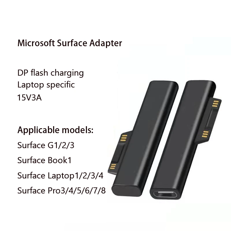 102 واط PD شحن سريع USB C محول شاحن التيار الكهربائي لمايكروسوفت السطح برو X 8 7 6 5 4 الذهاب كتاب اللوحي محول شاحن