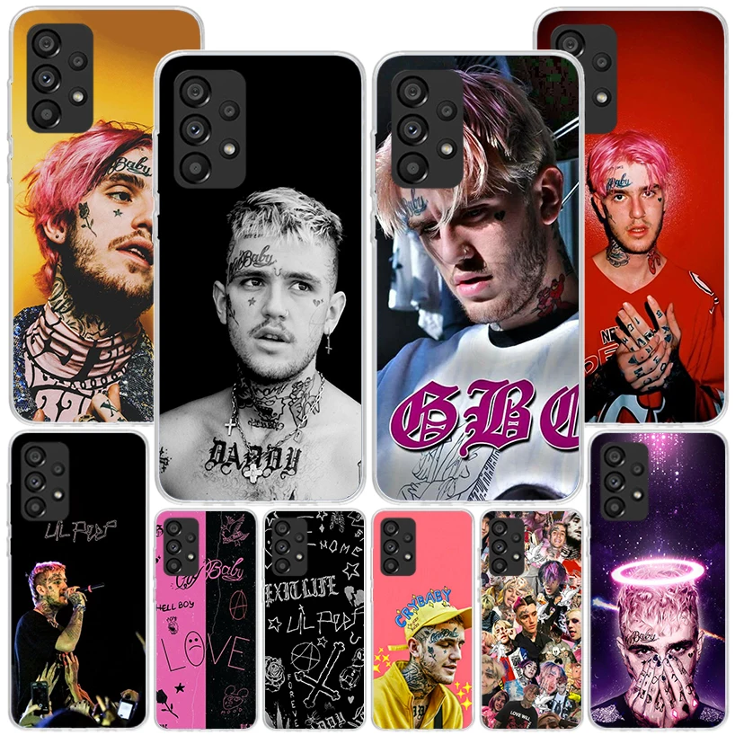 Lil Peep Singer Phone Case For Samsung Galaxy A15 A14 A13 A12 A55 A54 A53 A52 A35 A34 A33 A32 A25 A24 A23 A22 A05S A04S A03S