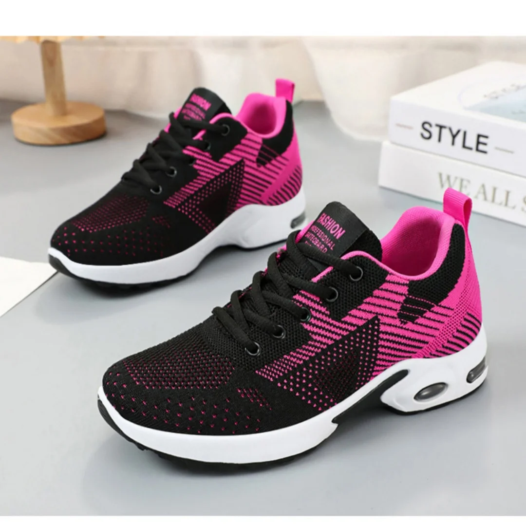 Sports shoes Women\'s new women\'s shoes summer large size casual comfortable breathable lace-up sports running shoes