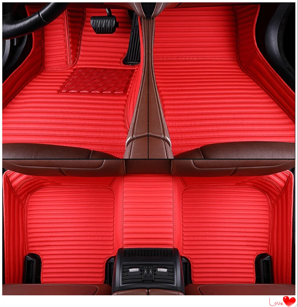 Custom special car floor mats for BMW X5 xDrive45e G05 2025-2019 durable rugs carpets for X5 2022