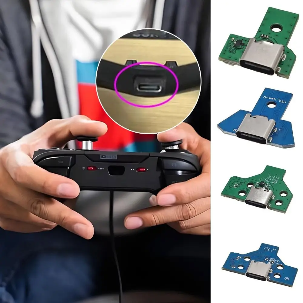NUOVA scheda di ricarica di tipo C MOD controller universale modificato presa di corrente porta di ricarica fai-da-te per accessori di gioco PS4