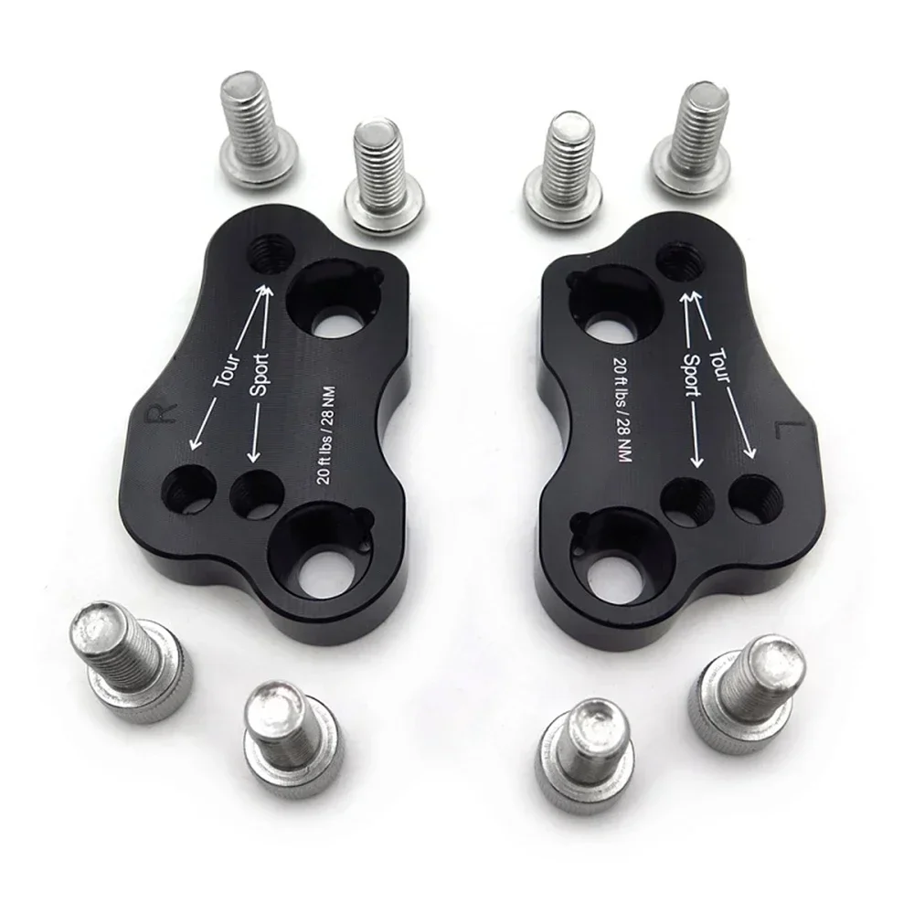 

Motorcycle Handlebar Risers Height Up for Honda GL1800 2018-2019 Aluminum 5/8" (16mm) Taller BLACK