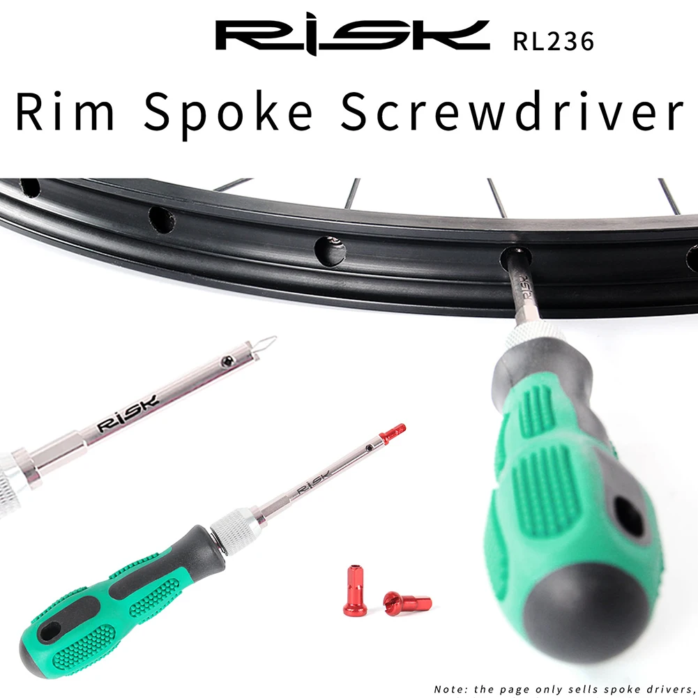 

MTB Bicycle Rim Spoke Screwdriver Wheel Ring Spoke Cap Holder Removal Wrench Manual Installation Connection Tool