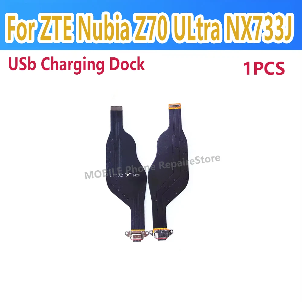 F​or ZTE Nubia Z70 Ultra 5G NX733J USB Charging Port Flex Cable OEM Replacement