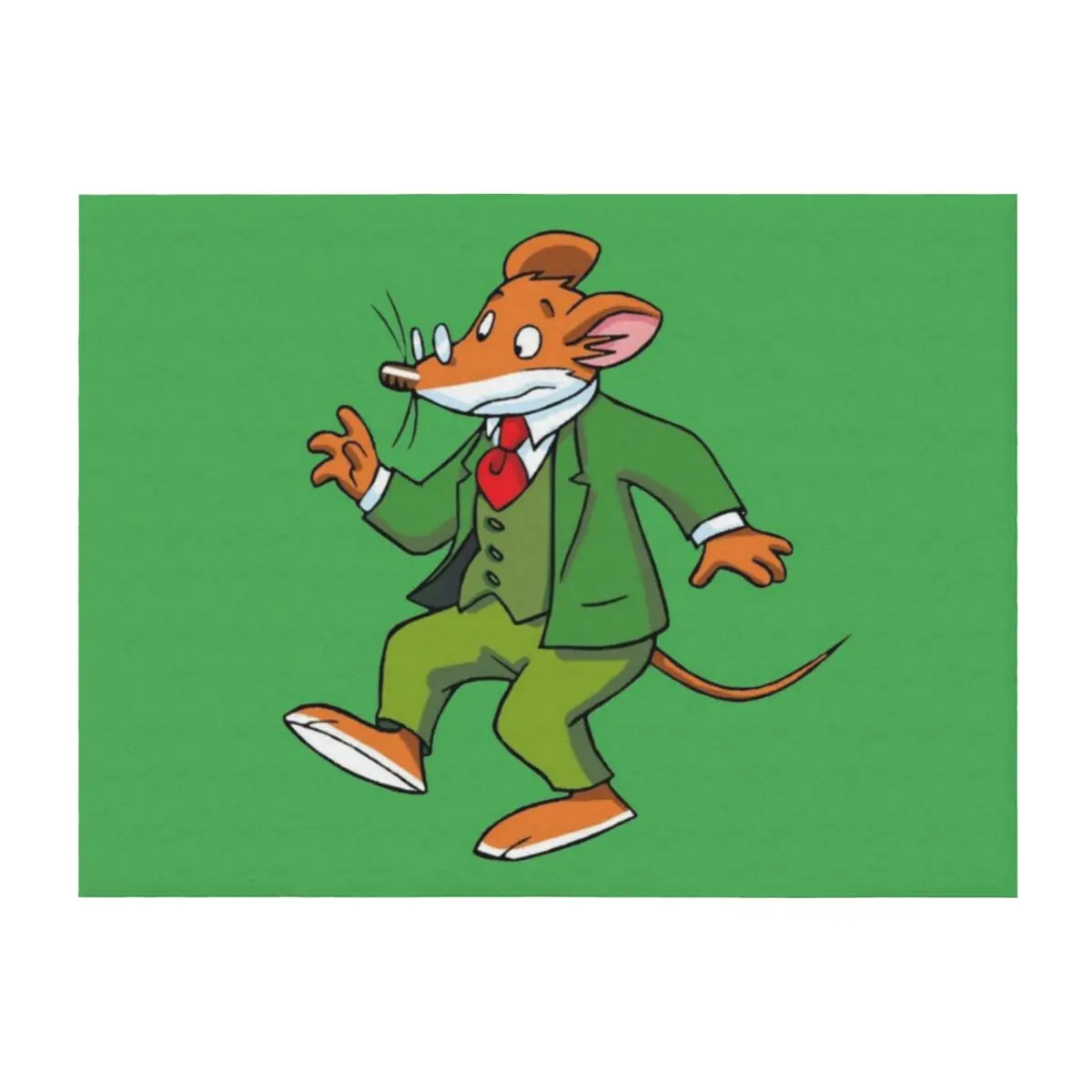 

Geronimo Stilton Throw Blanket Retros Polar Sofa Luxury St Blankets