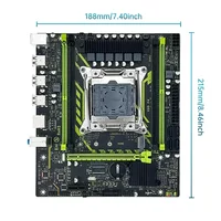 SOYO X99 Motherboard Set With LGA2011-3 Xeon E5 2630 V4 CPU DDR4 8GB (1*8GB) 2133MHz RAM NVME M.2 SATA Computer Accessories 3