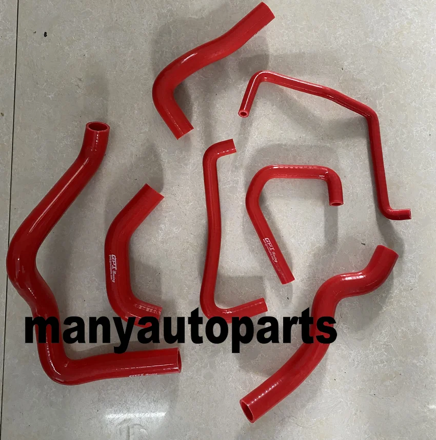 SILICONE RADIATOR HOSES for KAWASAKI ZX6R 2009-2021 10 11 12 13 14 15 16 17 18 19 20 RED
