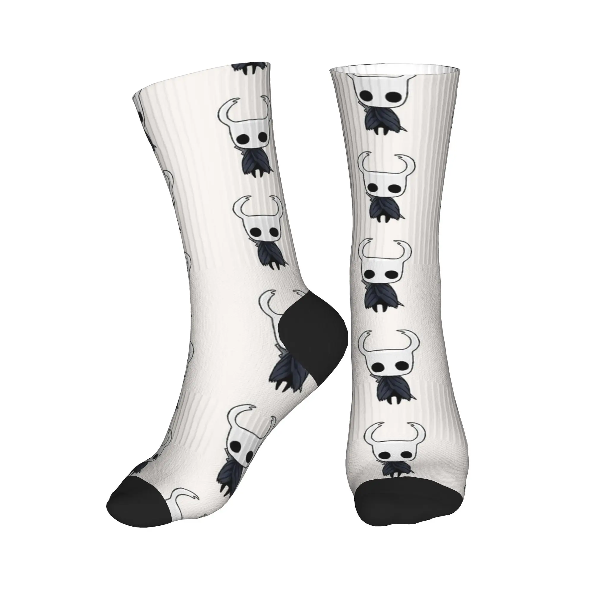 Hollow Knight GameThe Knight Socks Autumn  Stockings Funny Men's Quality Socks Graphic Running Sports Non-Slip Socks