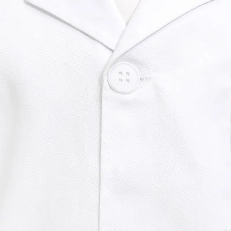 270D Cotton Trẻ Phòng Thí Nghiệm Áo Khoác Có Chức Năng Túi Khoa Học Vai Trò Chơi Trang Phục Có Thể Điều Chỉnh Thiết Kế Nhiều