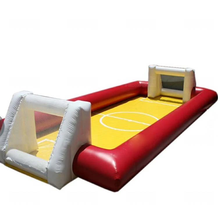 Large inflatable football field, water volleyball court, swimming pool, playground, outdoor equipment