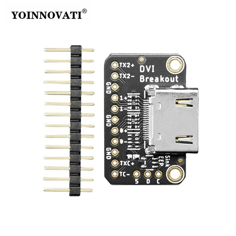 4984 DVI Breakout Board for HDMI Source - TTL Adapter, Development Board, HDMI to DVI Converter