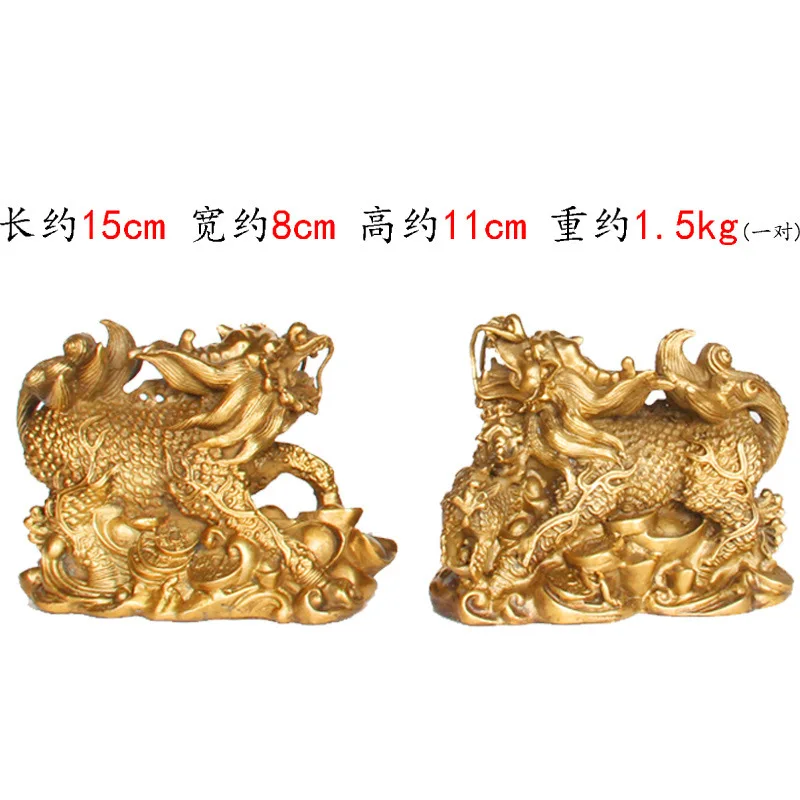 Brass Ornament, - Craft Manufacturer, Wholesale Of Copperware, Treasure-Bringing Qilin
