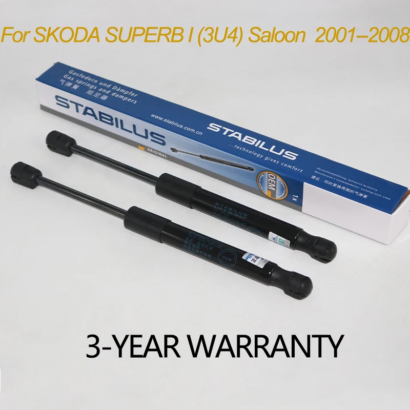 Original Car-styling rear Trunk Shock Lift Tailgate Gas Spring Strut for SKODA SUPERB I (3U4) Saloon 2001--2008 279mm 3U5827550