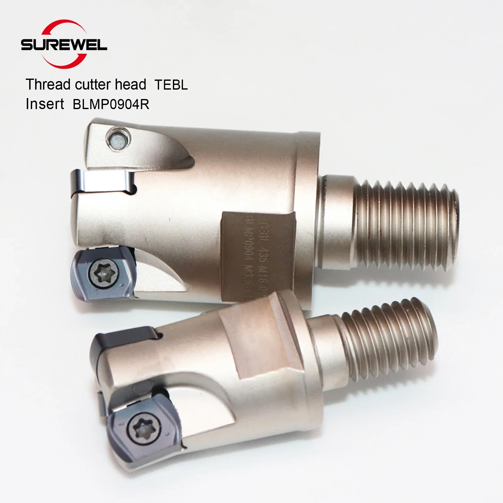 TEBL09 CNC Ferramentas Modular Tipo Fresadora oi-alimentação fresagem TEBL09 Rosca Bloqueio Dentes Tipo Cortador Cabeça Fit Inserir BLMP0904R