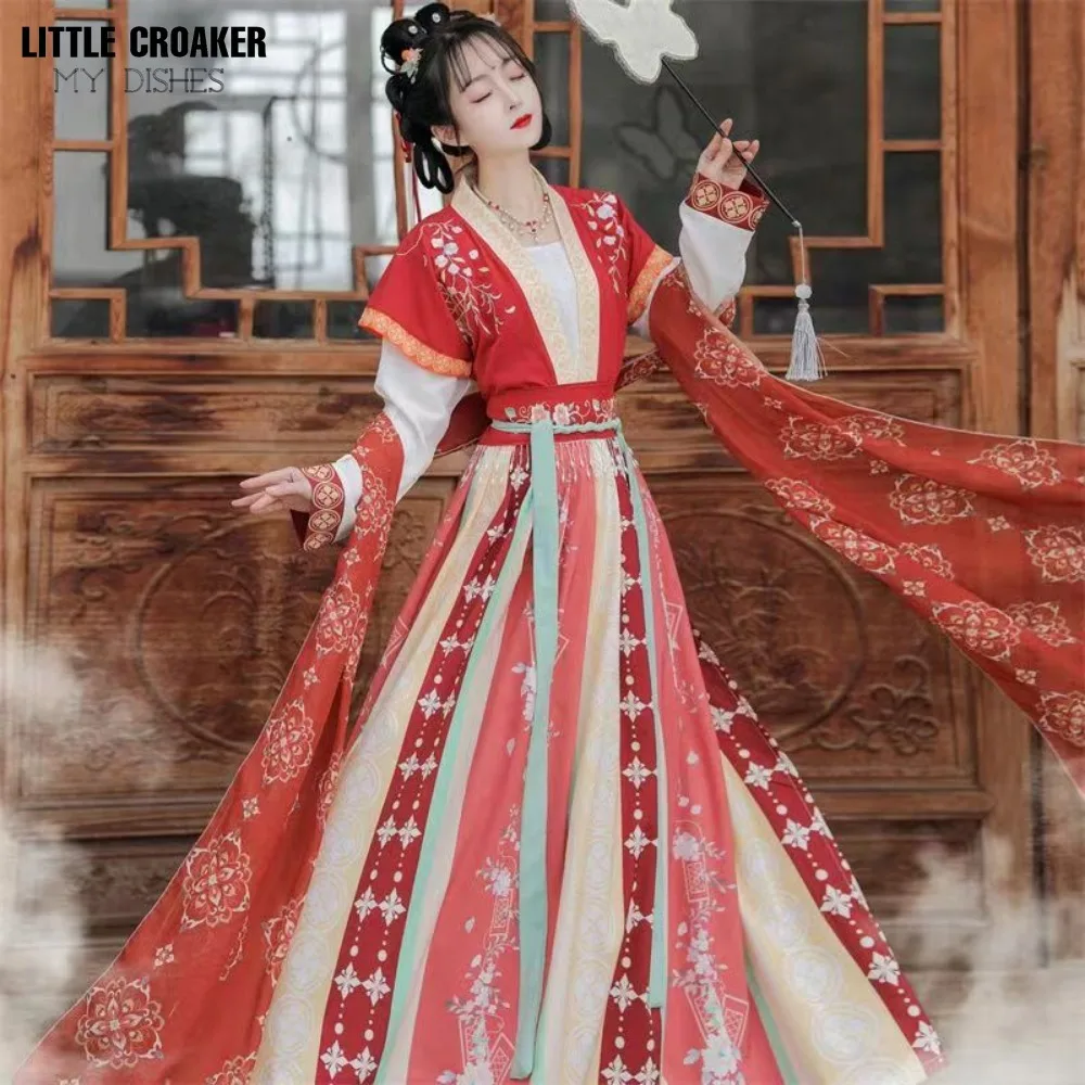 

Hanfu Dress Women Ancient Chinese Fairy Cosplay Costume Traditional Chinese Clothing Women 2024 Hanfu Dress Plus Size XL