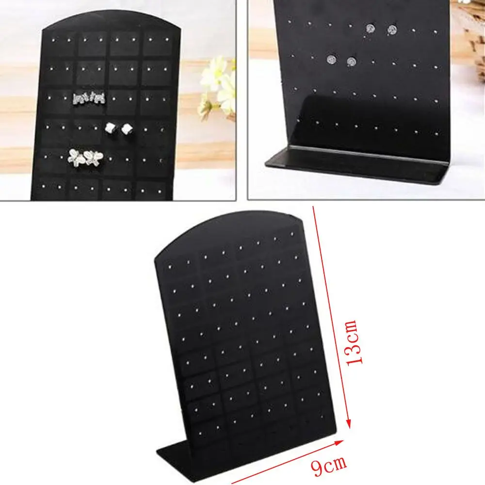 Charming 48/72 Holes Organizer Holder Stand Display Earrings Holder Earrings Jewelry Display Stand