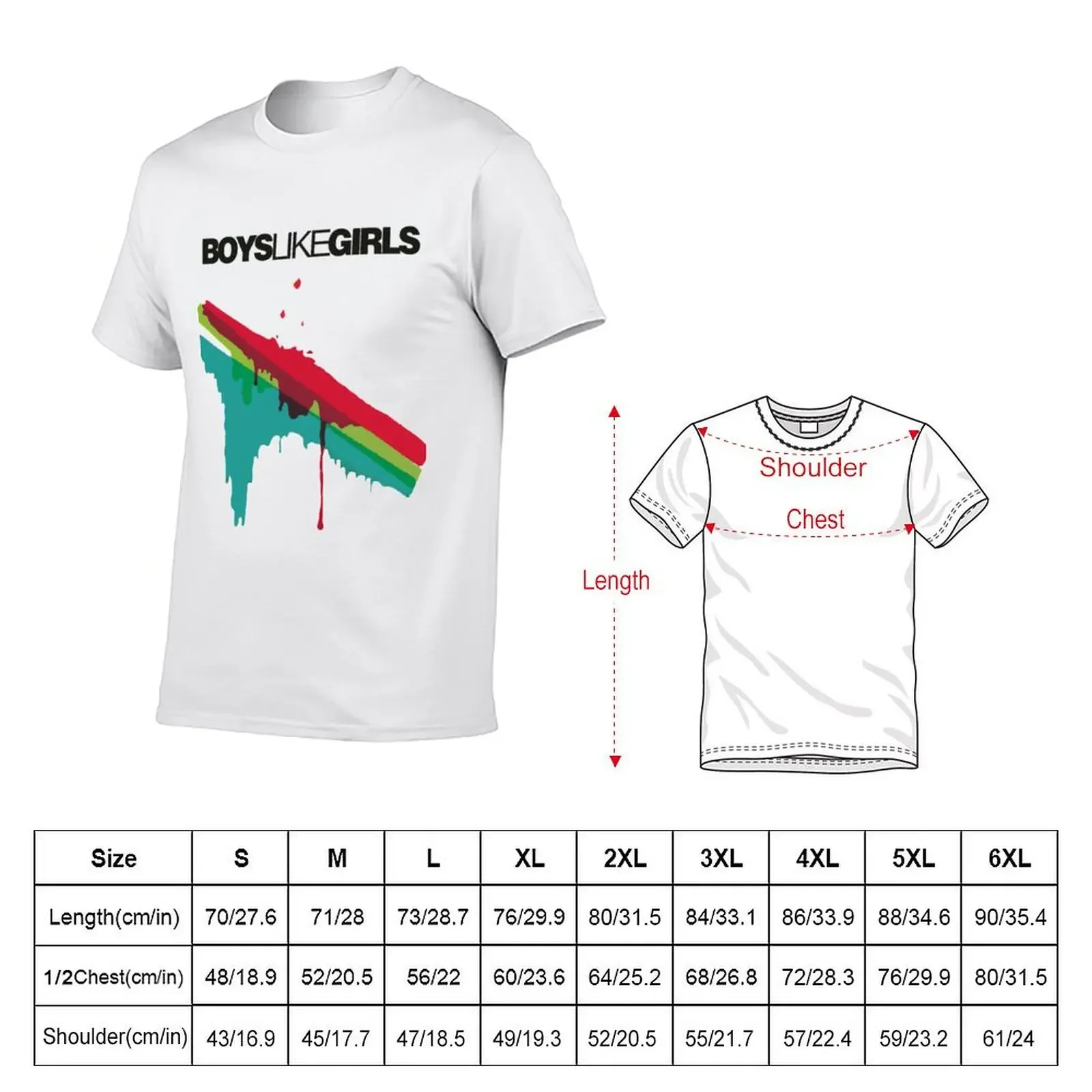 Boys like Girls - first album T-shirt kawaii clothes blacks quick-drying men t shirts