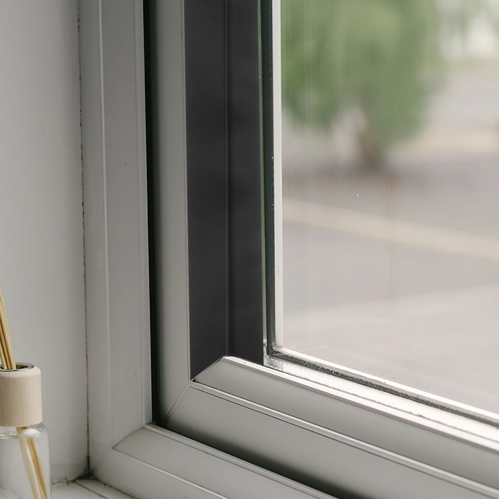 

5 Rolls Windproof Window Tape Thick Cloth Material Door Gap Seal Weather Sealing Tape Insulation Draft Stop Window Tapes