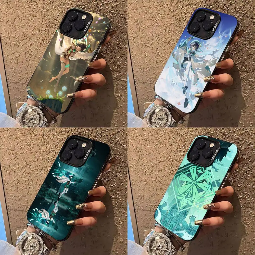 

V-Venti B-Barbatos Phone Case Phone Case For iPhone 14 16 15 11 12 13 Pro Max Mini Plus Shockproof Cover