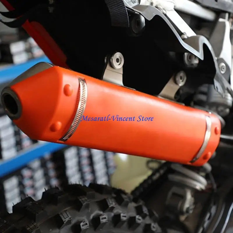 A70F Metall-Auspuff-Schalldämpferrohr heizt Schildabdeckungsschutz für EXC250/300-Motorräder – Detail 10