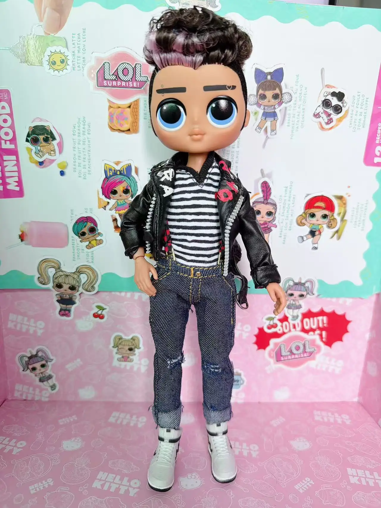 New genuine lol doll OMG FIERCE Swag girlfriend 25-30CM girl playhouse joint movable toy girl birthday gift no box