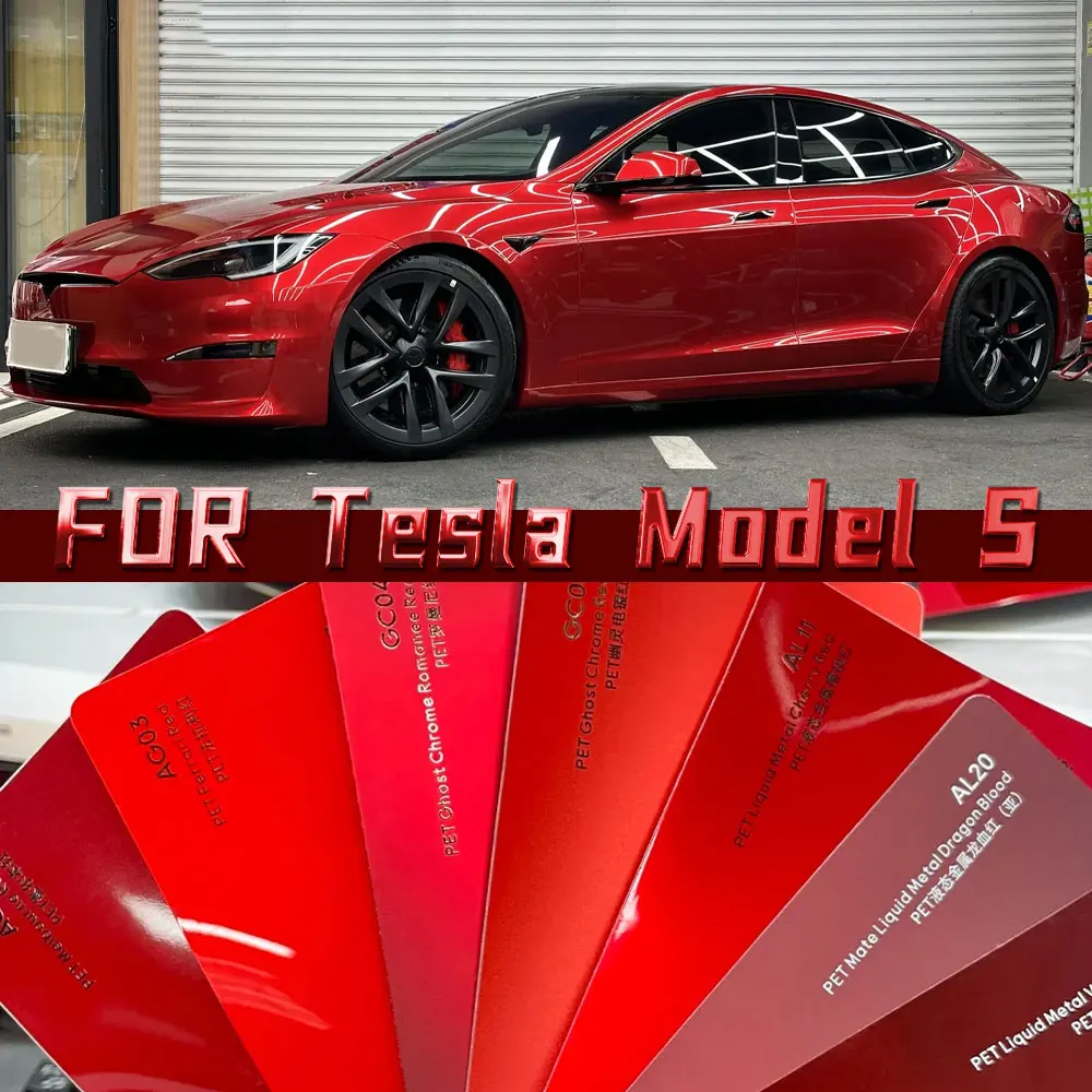 For Tesla Model S Plaid 2026-UP Pre-cut Clear PPF 9Mil TPU Car Paint Protection Film Anti-Scratch Resistant Invisible Repairable