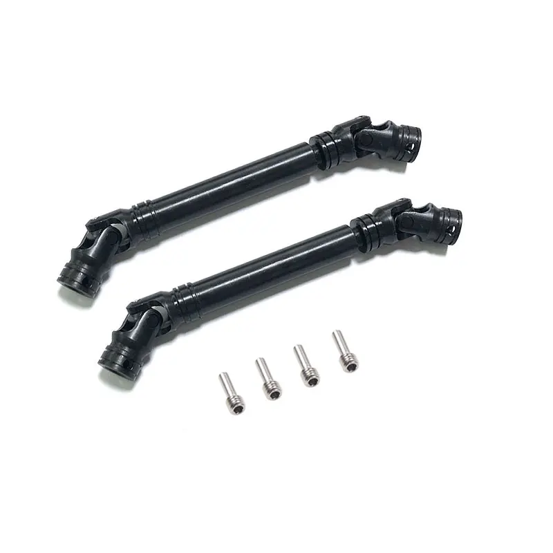 2Pcs Steel Universal Drive Shaft 105-157Mm For 1/10 RC Crawler Axial SCX10 II III AXI03007 Traxxas Trx4 D90 D110