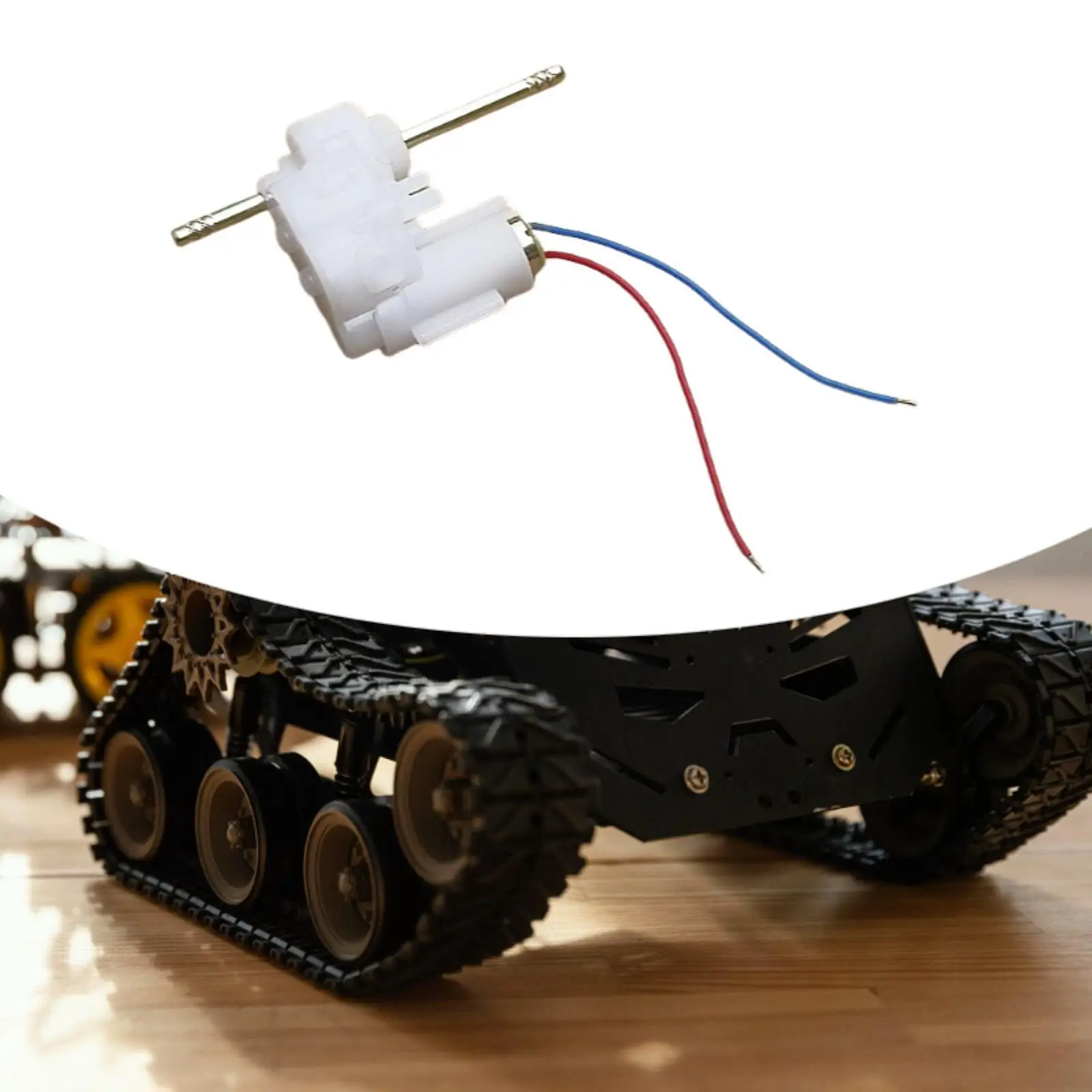 Mini Electric Motor Coreless Micro Gearbox Low Speed Stable Torque for DIY Robot Car and Toy Repairs
