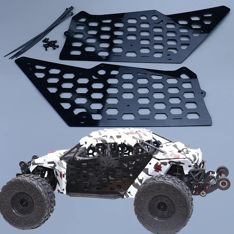 

FIRETEAM Nylon Side Grid Side Protection Net for 1/7 ARRMA RC FIRETEAM 6S 4X4 Buggy Car ARA7618
