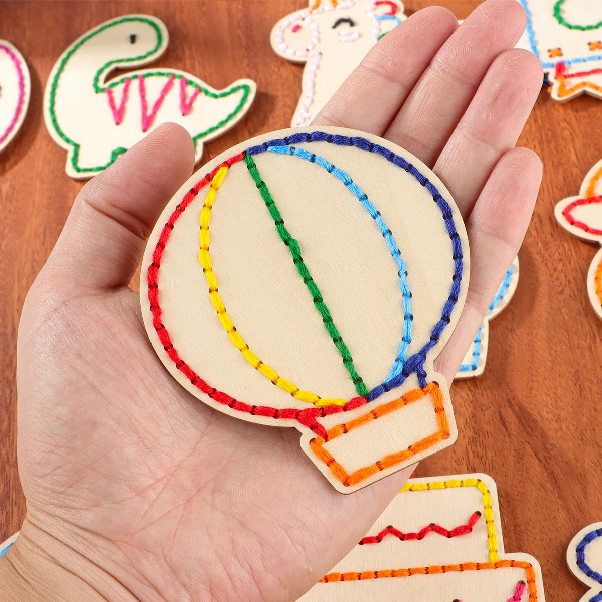 Kids Wooden Lacing Threading B - đánh giá và giá Kids Education Card