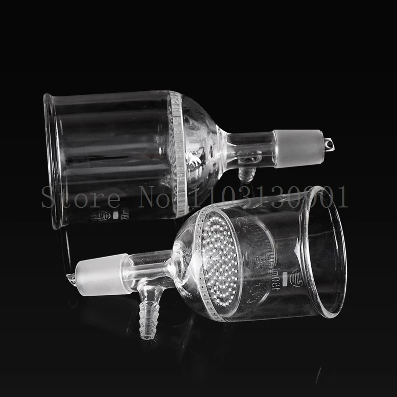 30-1000ml Glass Multihole Suction Filter Funnel with Alveolate Small Hole Glass Plate 19#/24#/29#