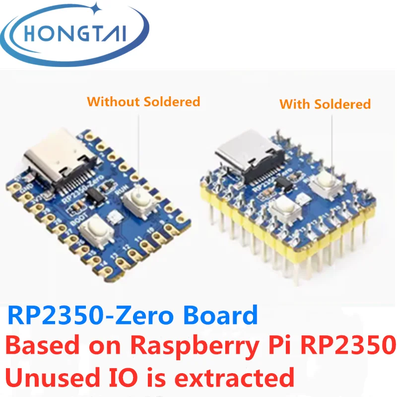 RP2350-Zero Raspberry Pi Pico 2 microcontroller embedded development board Type-C interface Free Shipping