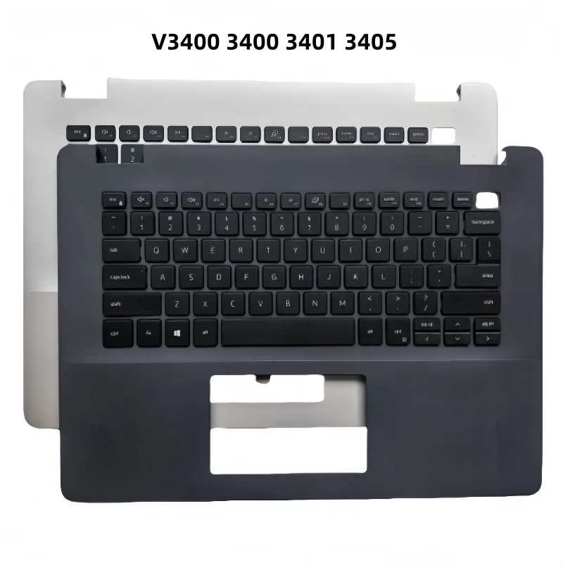 New Laptop TOP Case Palmrest Upper Cover Case With Keyboard  For Vostro V3400 3400 3401 3405 Shell