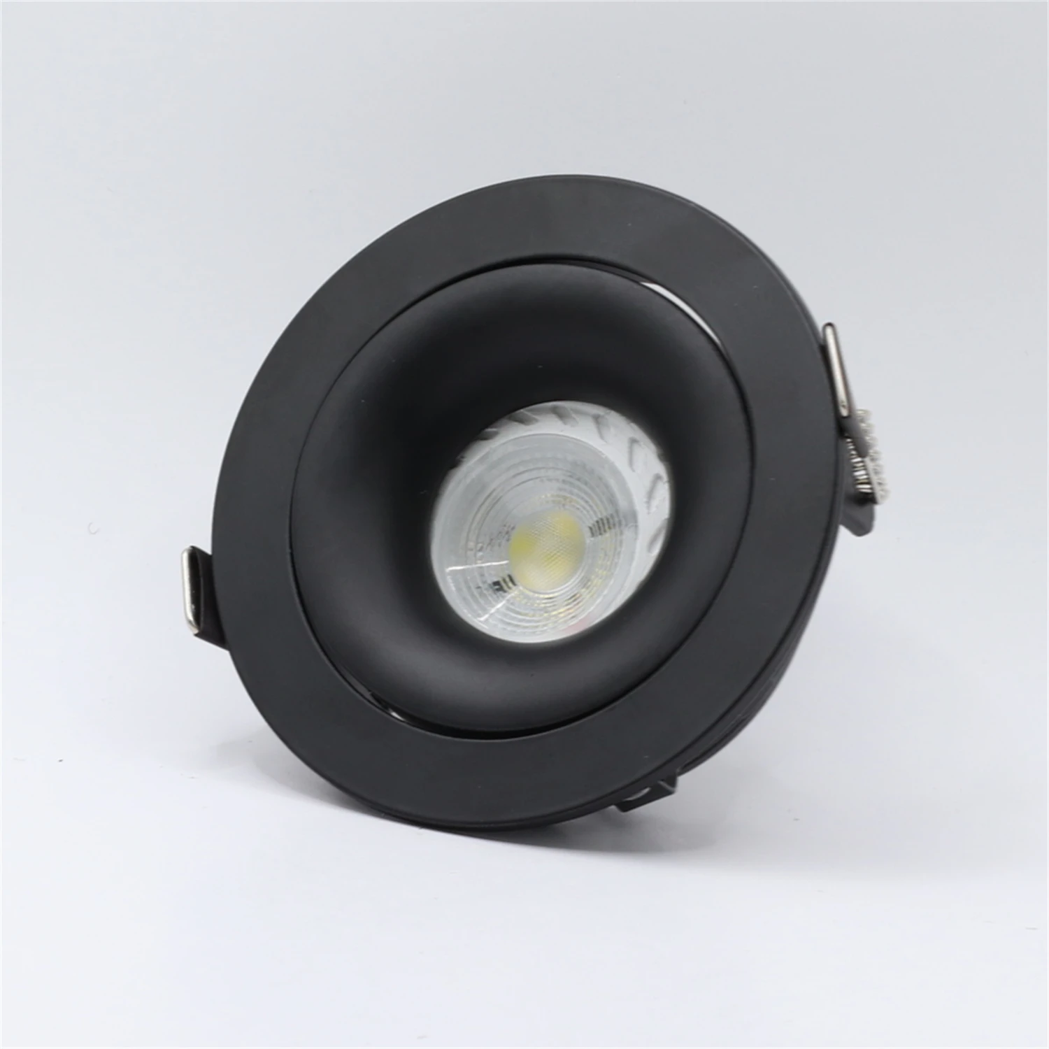 Round Recessed Ceiling Downlight Cutout 95MM Mounting Frame GU10/MR16 GU5.3 Lamp Holder Base Lighting Fitting Fixture