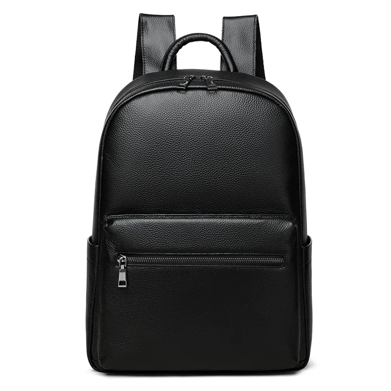 

2026 Новый люксовый бренд из натуральной коровьей кожи, мужские рюкзаки, студенческий рюкзак для мальчиков, роскошная сумка для ноутбука 15,6 дюймов