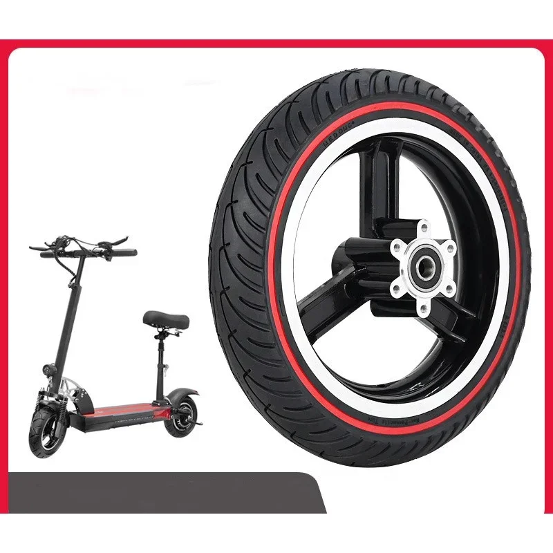 

8.5 Inch Cellular Desing Front Wheel Electric Scooter Tire Hub Wear-resistant Anti-skid and Shock Absorption for Kugoo M4